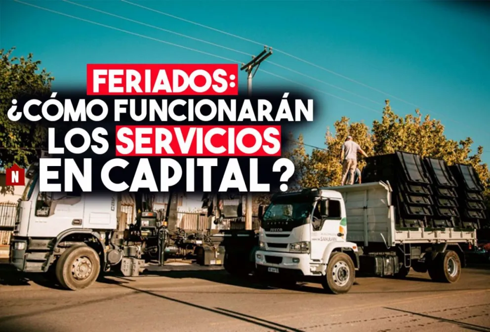 ¿Cómo funcionarán los servicios de Capital durante los feriados?