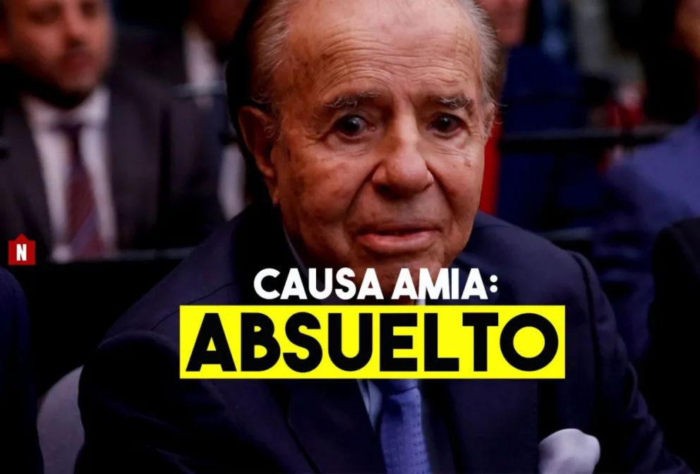 Menem fue absuelto por el encubrimiento del atentado a la AMIA