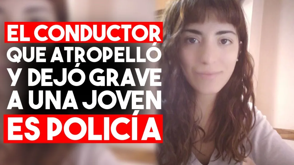 El conductor que atropelló y dejó grave a una chica en Pocito es policía
