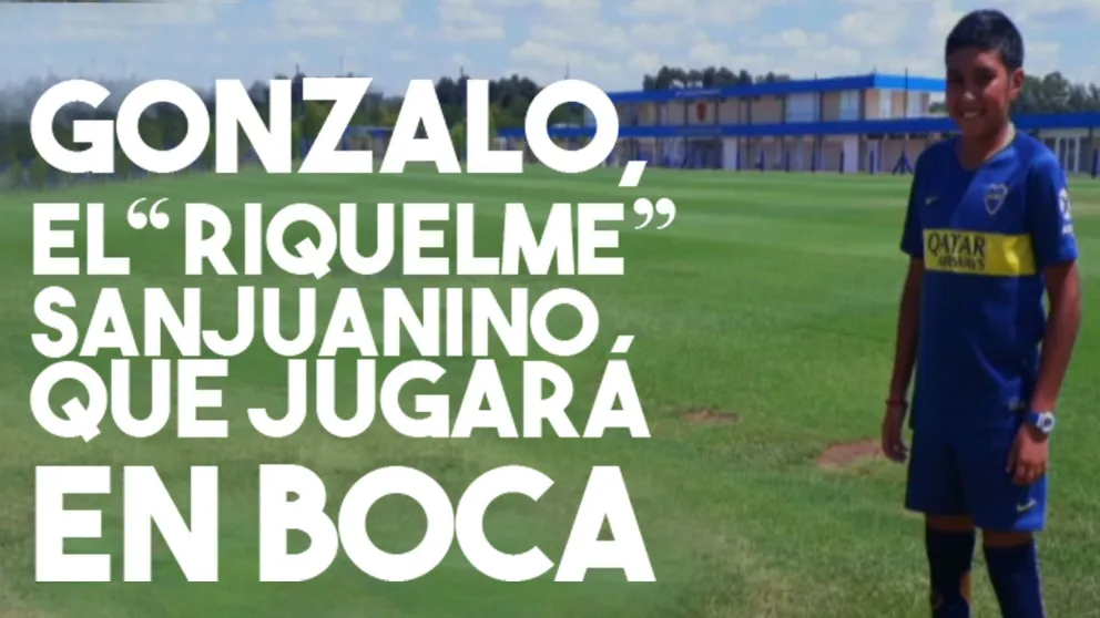 Gonzalo, el 'Riquelme' sanjuanino que jugará en Boca