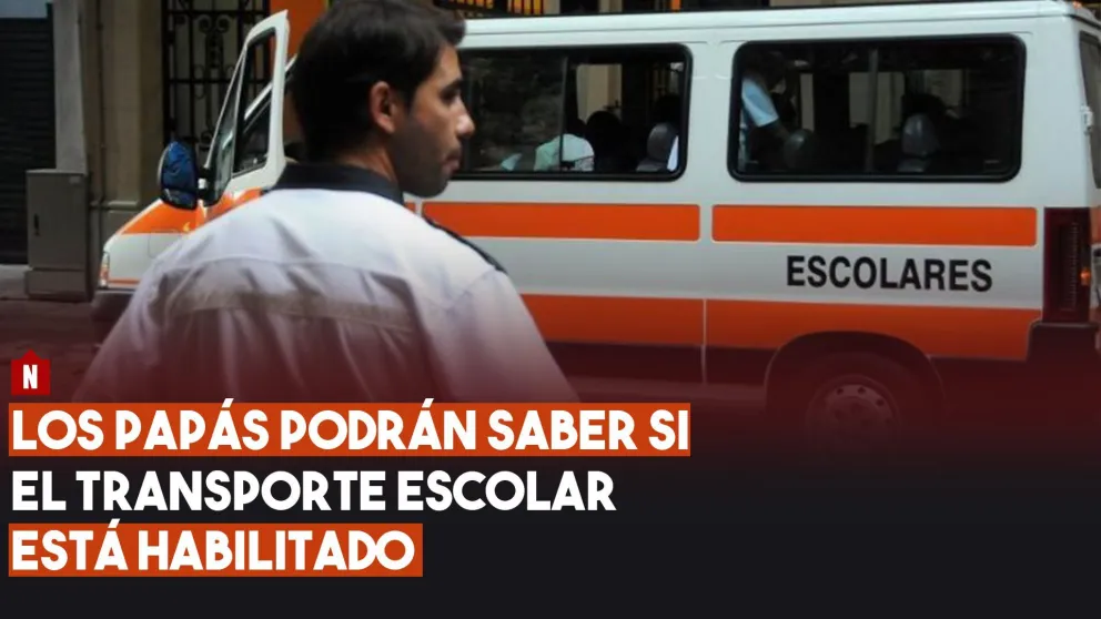 Los papás podrán saber si el transporte escolar está habilitado