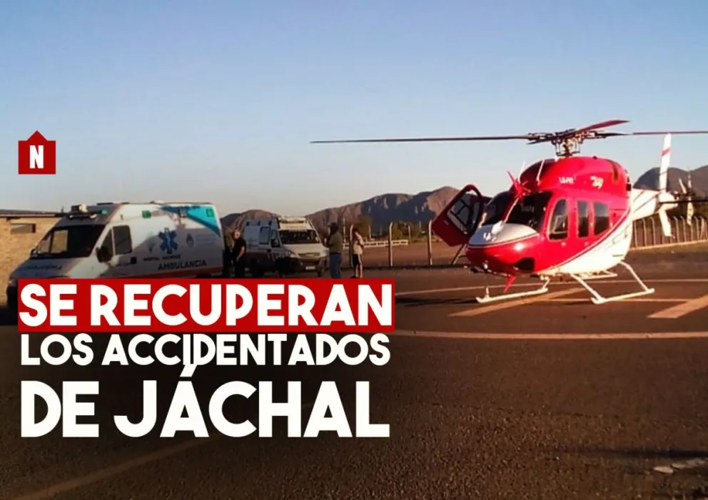 Se recuperan los accidentados de Jáchal