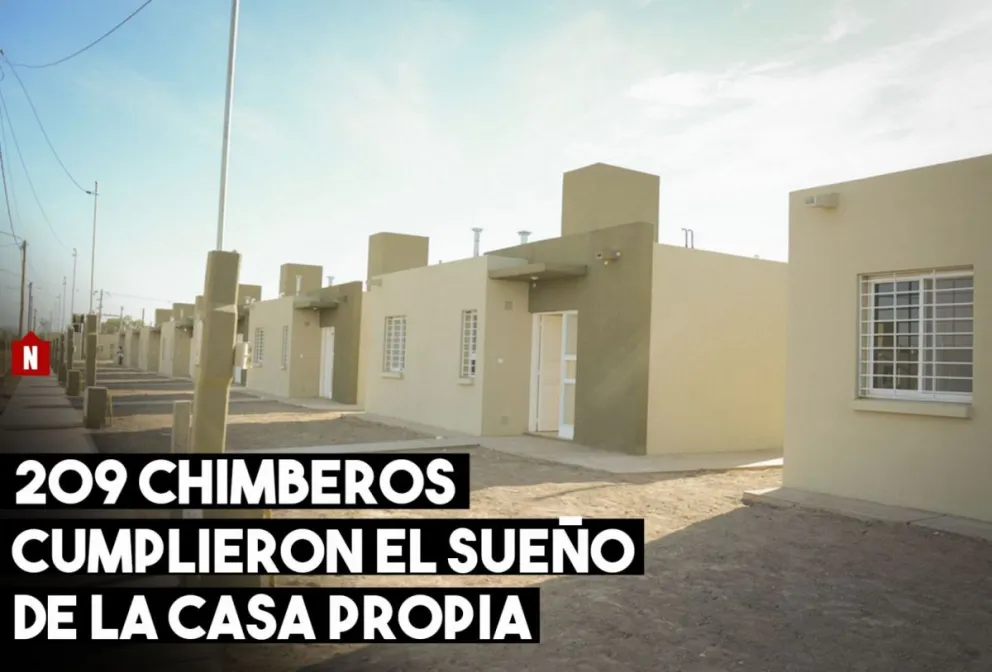 En Chimbas entregaron las llaves de más de 200 viviendas