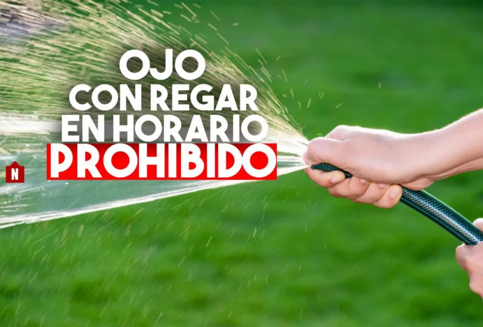 Cambió el horario de uso de agua potable