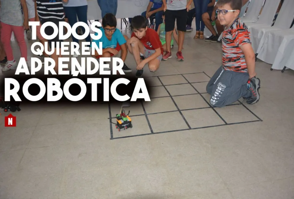 Más de 200 niños y jóvenes aprendieron sobre robótica
