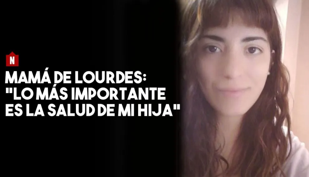 Para la mamá de la joven atropellada por un policía, lo más importante es que Lourdes se recupere