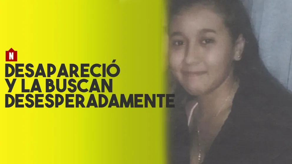 Desapareció una adolescente y la buscan