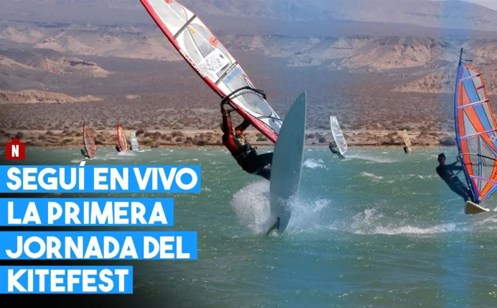 Mirá en vivo la primera jornada del Kitefest