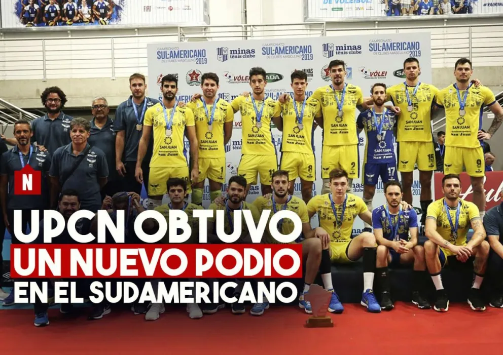 UPCN no pudo con Sada Cruzeiro y quedó en segundo lugar del Sudamericano de Vóley