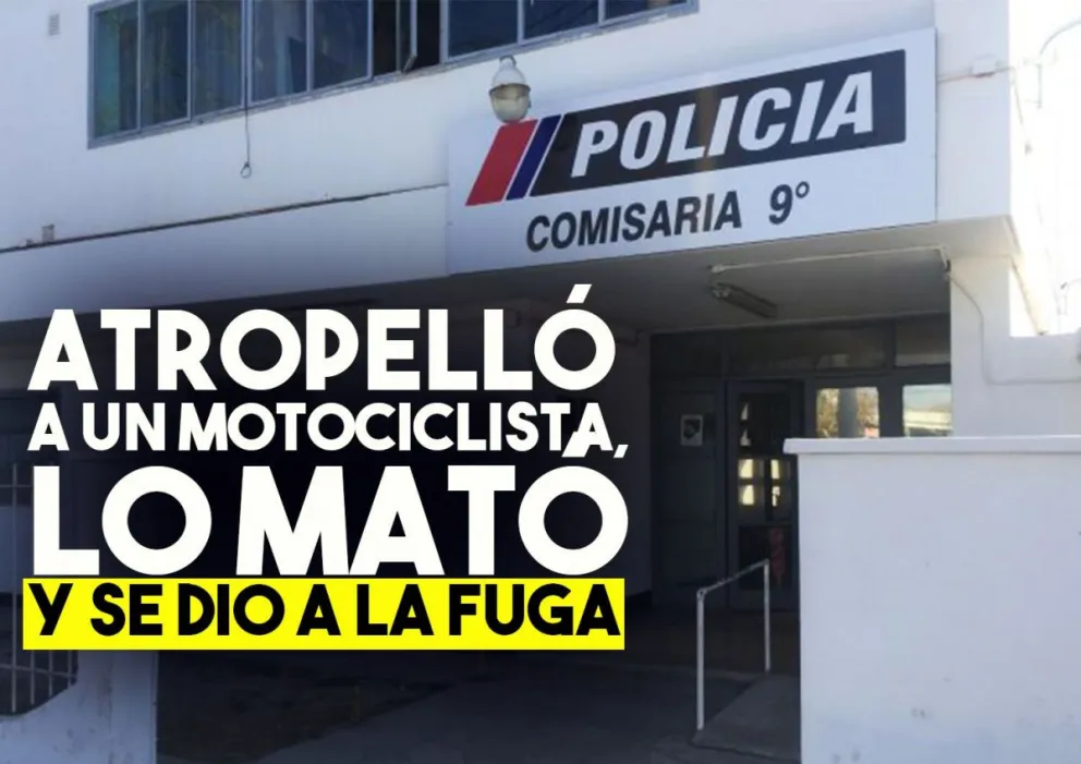 Embistió a una moto, mató a un hombre y se fugó