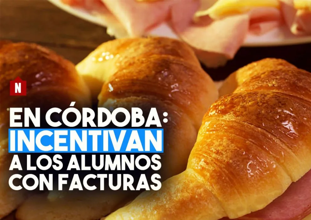 En Córdoba: les regalarán facturas a los chicos que no falten a clases