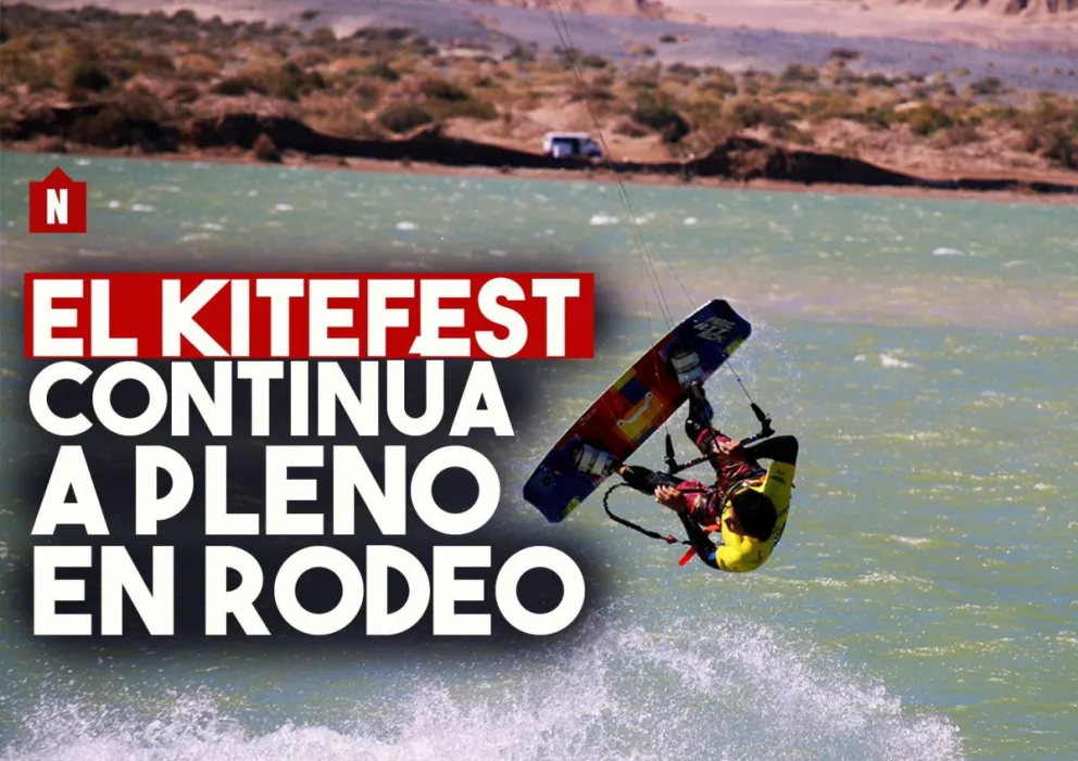 El "Kitefest" sigue a pleno en Rodeo