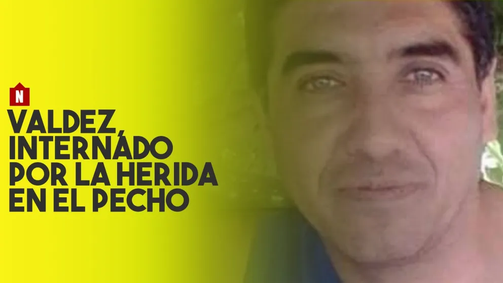 Valdez estará internado una semana