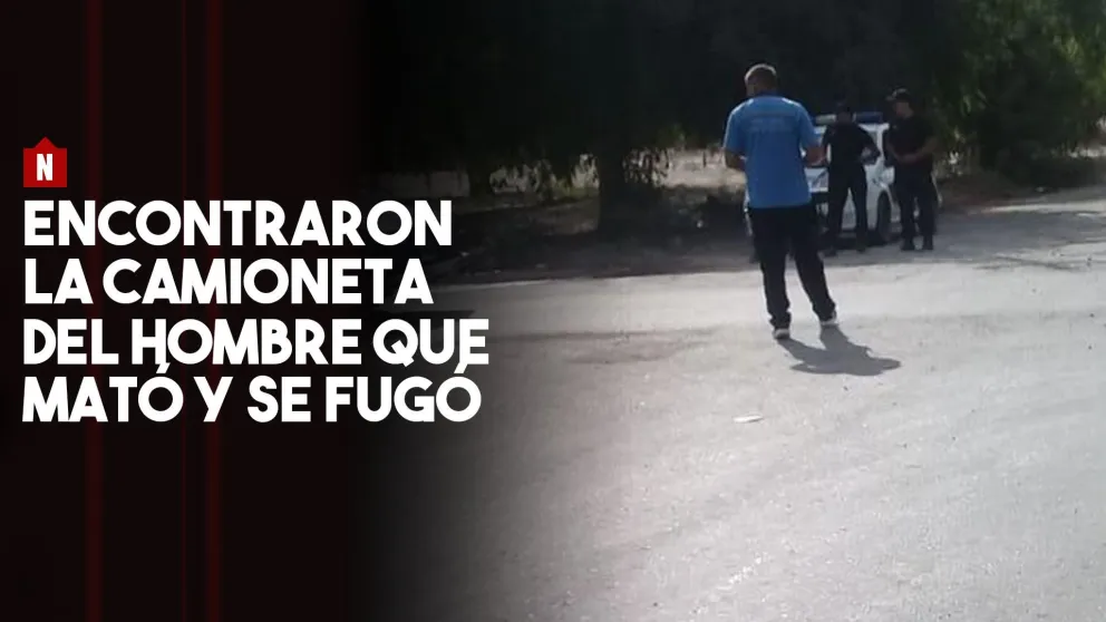 Hallaron la camioneta del hombre que mató y se fugó