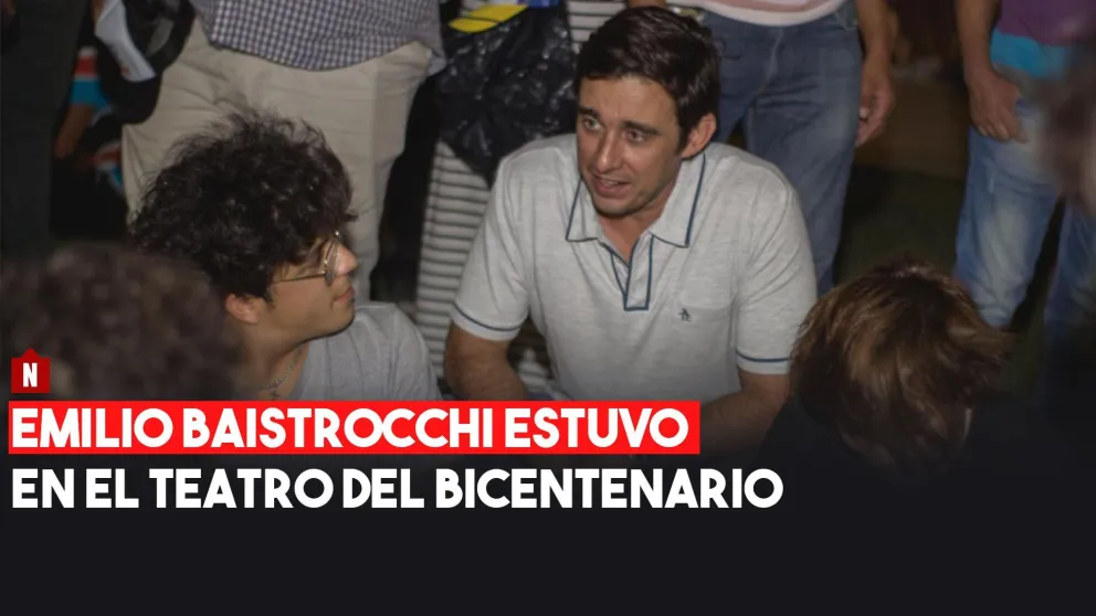 Exitosa convocatoria de Baistrocchi en la Plaza del Bicentenario