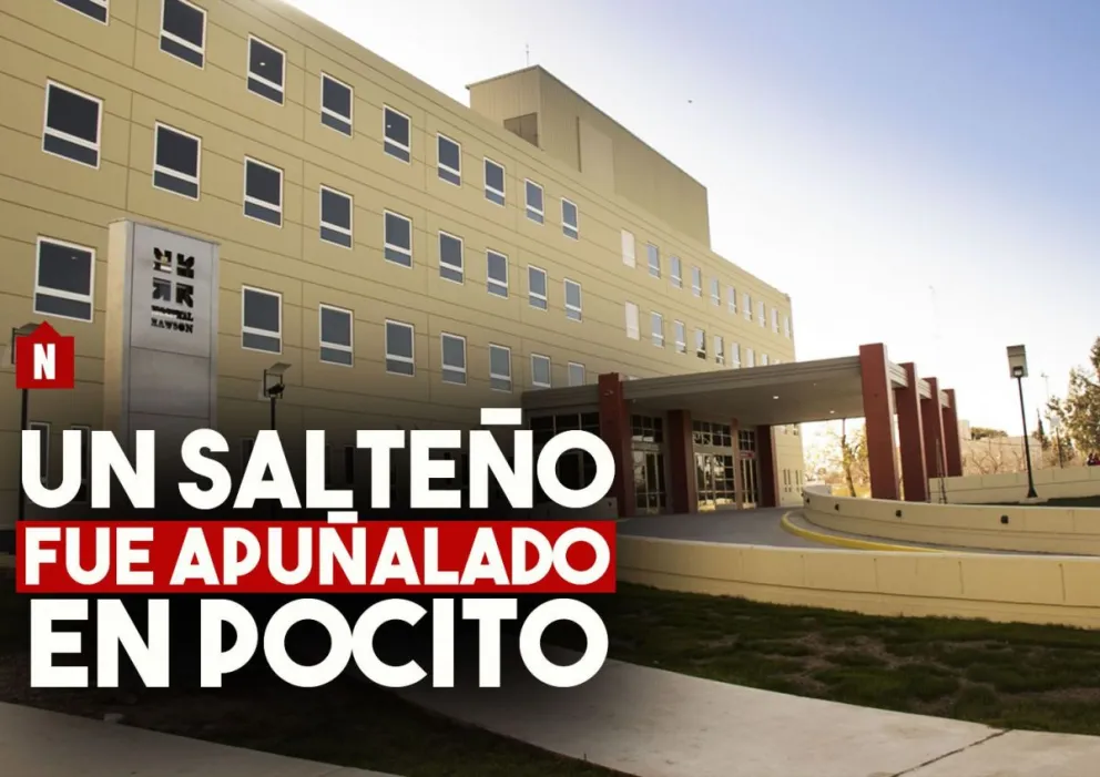 Un salteño fue apuñalado en Pocito, tras un intento de robo