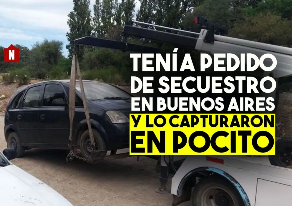 Secuestraron un auto con pedido de captura en Buenos Aires