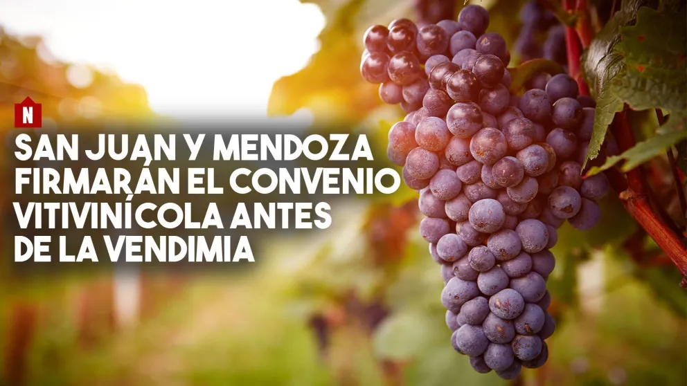 San Juan y Mendoza firmarán el convenio vitivinícola antes de la Vendimia