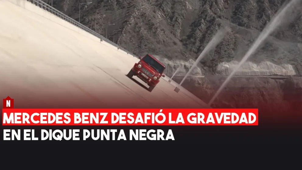 El imponente comercial filmado por Mercedes Benz en el dique Punta Negra