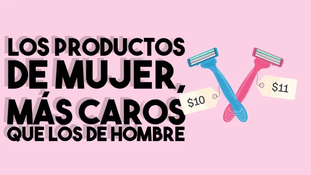 Los productos de mujer, más caros que los de hombre