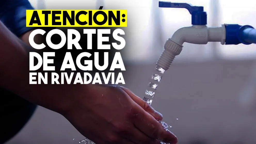 Rivadavia: OSSE interrumpirá el servicio de agua potable
