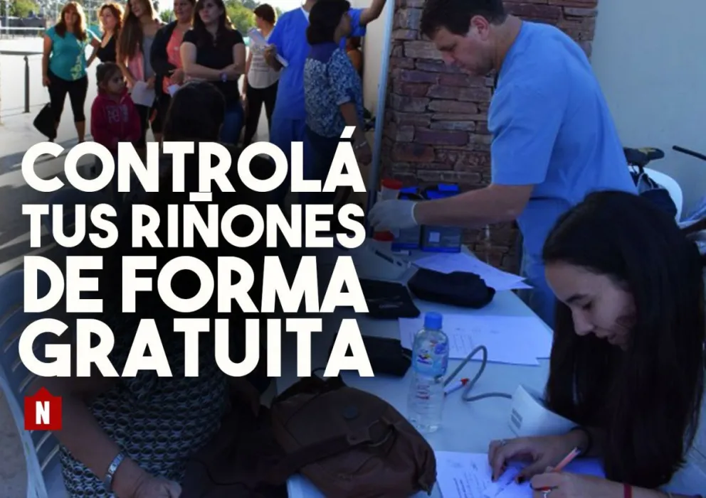 Harán controles gratuitos de riñón