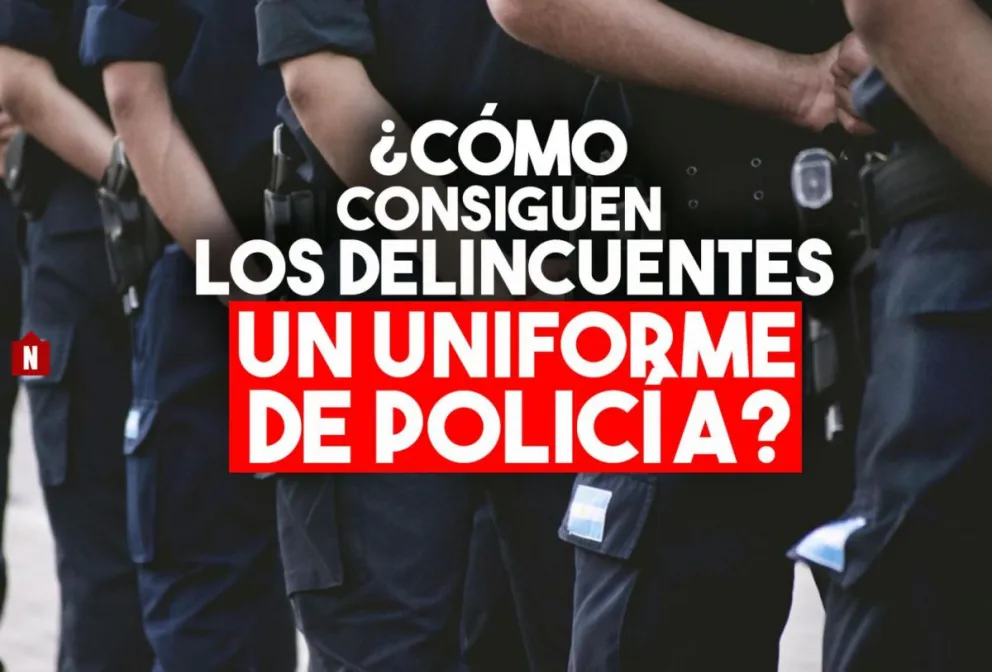 ¿Cómo consiguen los delincuentes un uniforme de policía?