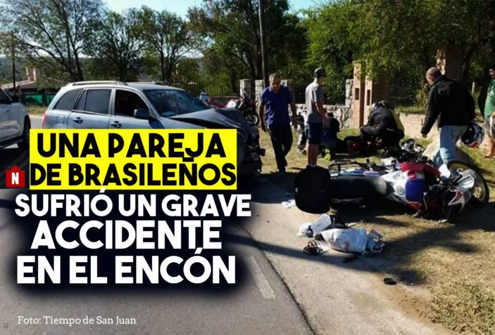 Motociclistas brasileños sufrieron la amputación de sus piernas por un siniestro vial
