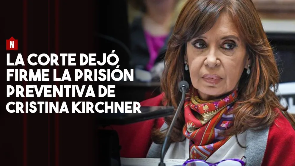 La corte dejó firme la prisión preventiva de Cristina Kirchner por el pacto con Irán