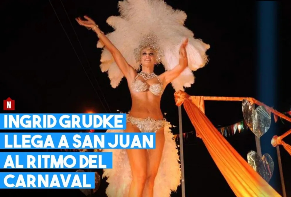 Con Ingrid Grudke como madrina se viene la 8° edición del Carnaval de la Alegría en Rawson