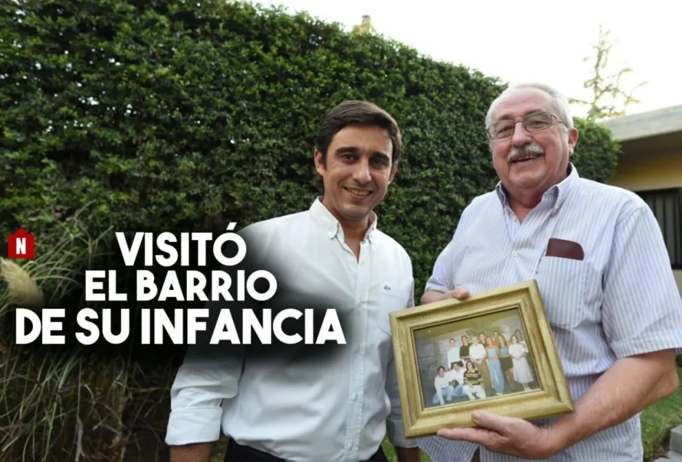 Baistrocchi volvió al barrio de su infancia
