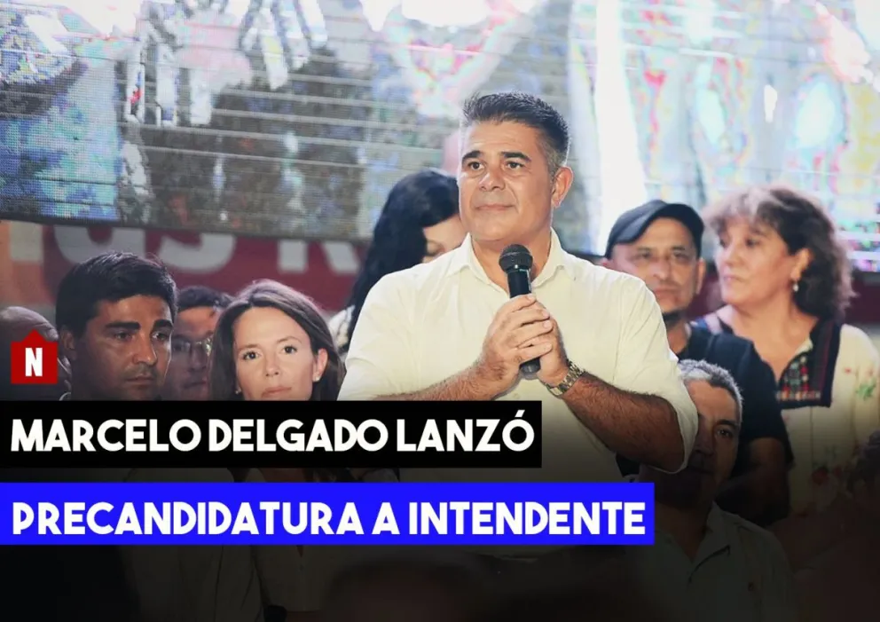 Marcelo Delgado lanzó su precandidatura a intendente Junto a vecinos.