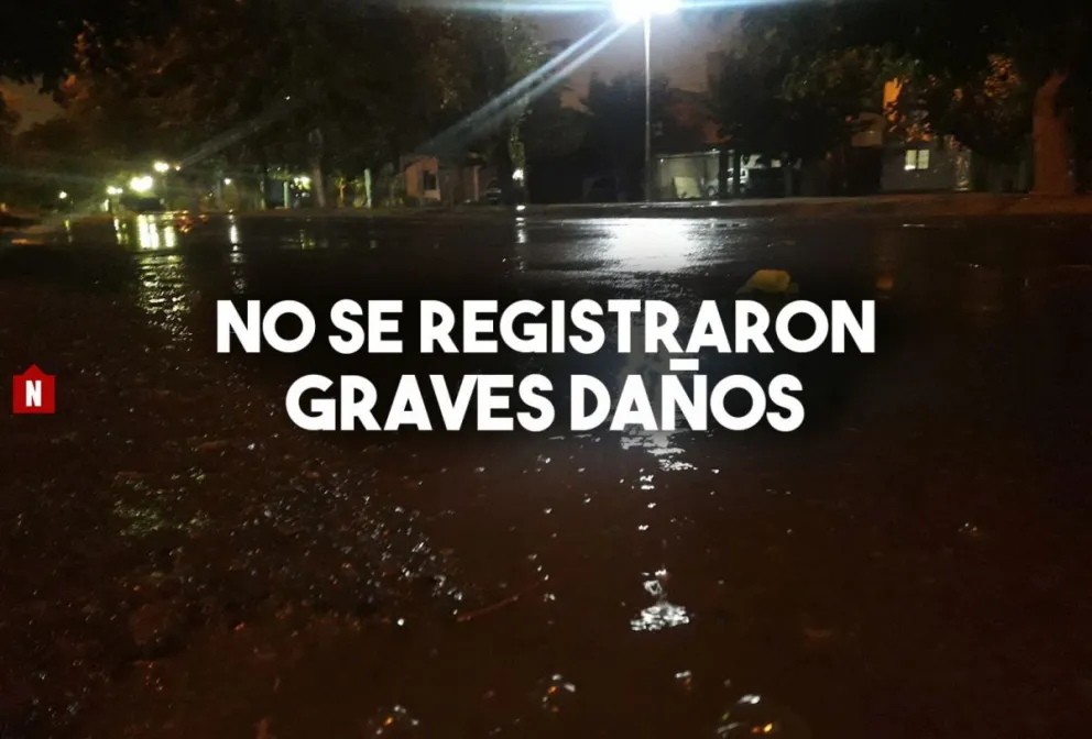 La lluvia no produjo mayores complicaciones