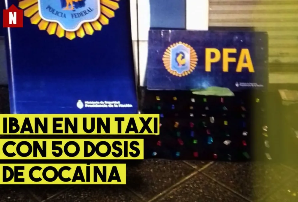 Tres detenidos por circular con 50 dosis de cocaína