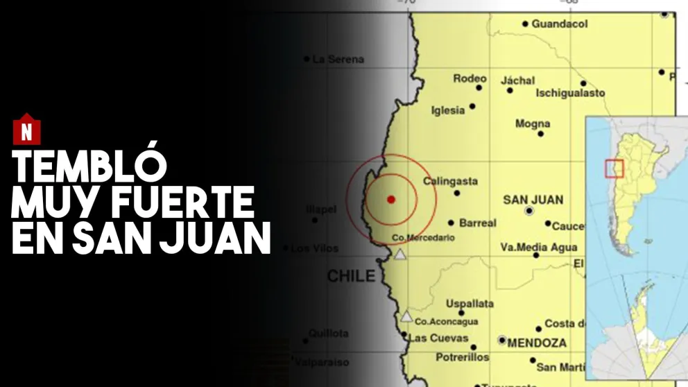 Tembló muy fuerte en San Juan
