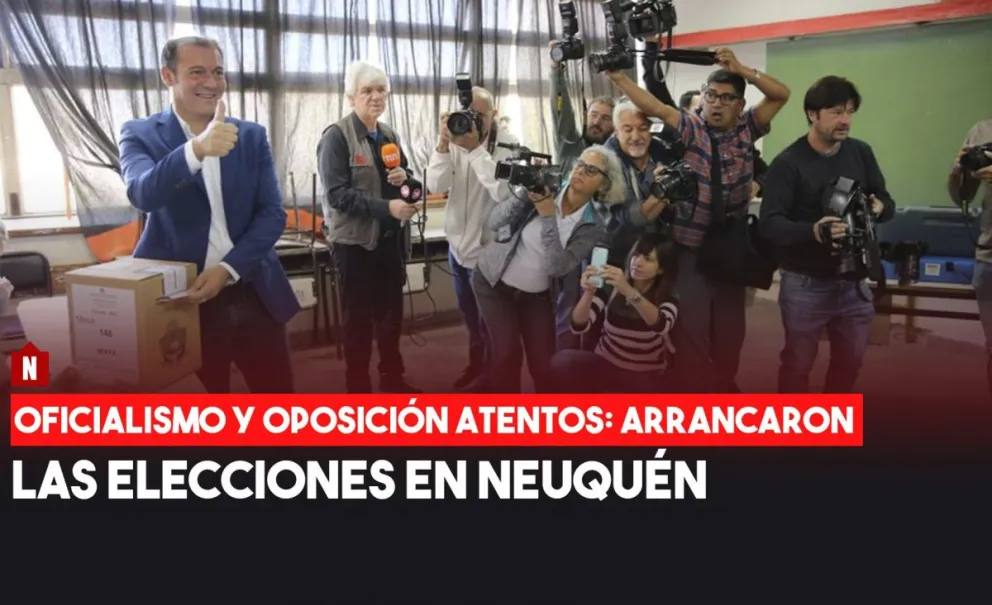 Arrancaron las elecciones en Neuquén