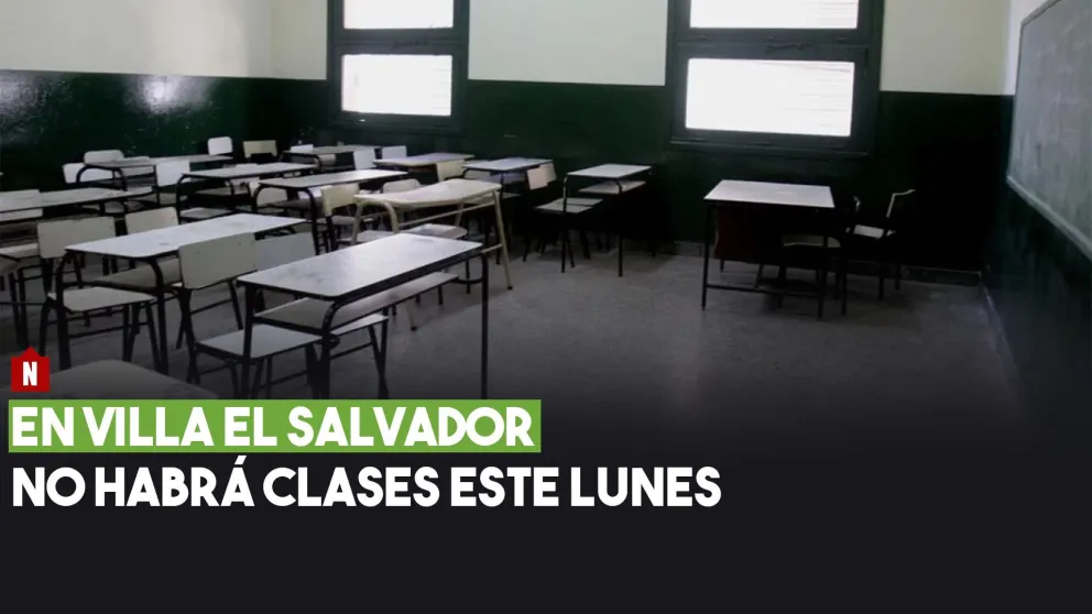 En Villa El Salvador no habrá clases por la reparación de un caño de agua