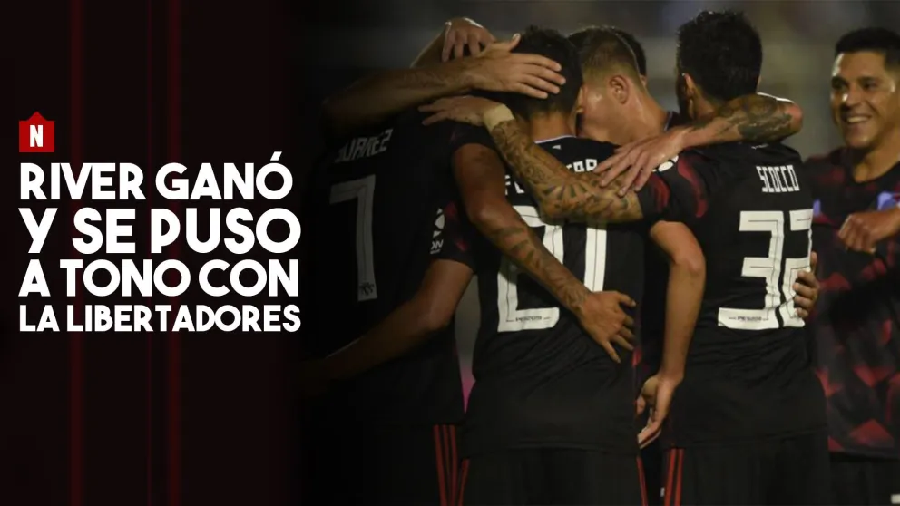 River le ganó a Atlético Tucumán y se metió en la zona de la Libertadores