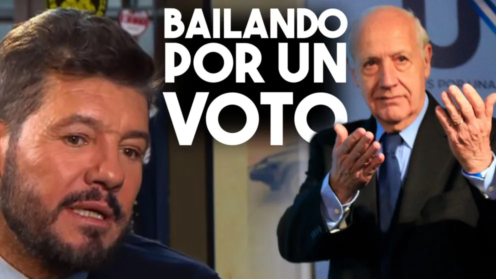 Un almuerzo a solas entre Tinelli y Lavagna