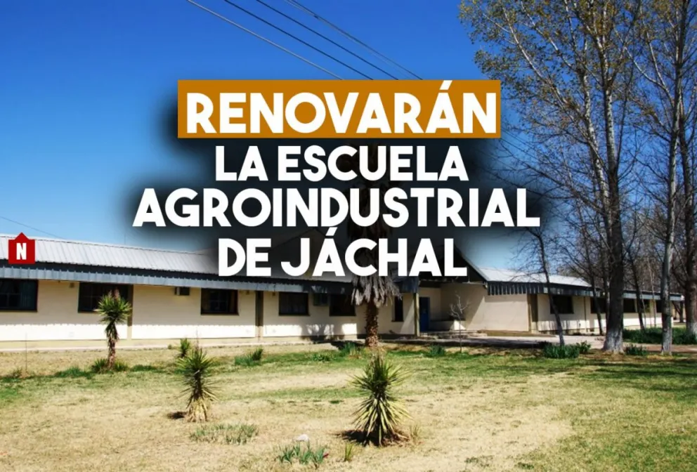 Renovarán la Escuela Agroindustrial de Jáchal