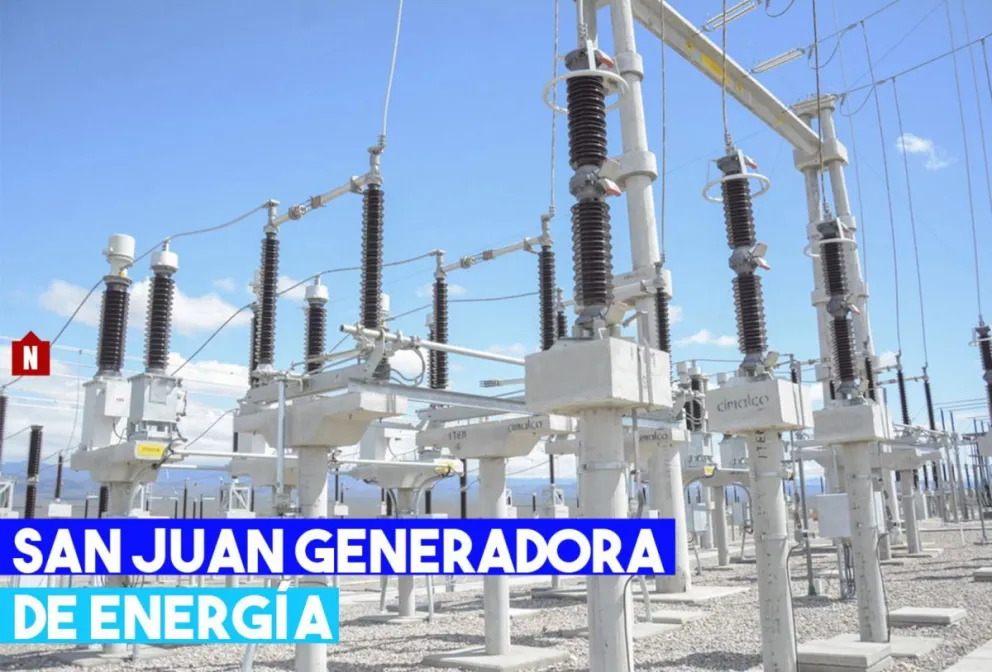 Inauguración de la Estación Transformadora Solar en el departamento de Ullum.