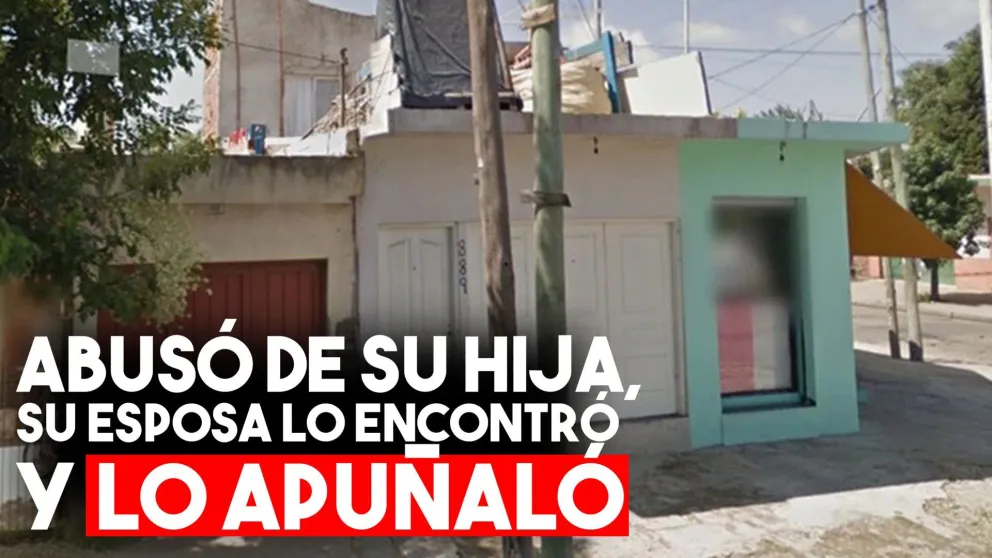 Encontró a su marido mientras abusaba de su hija y lo mató de 185 puñaladas