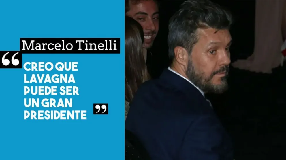 ¿Qué dijo Tinelli tras el almuerzo con Lavagna?