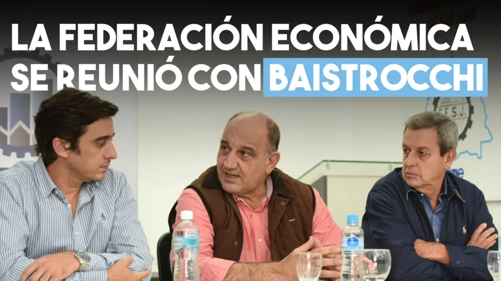 Baistrocchi y Gattoni se reunieron con empresarios de Federación Económica