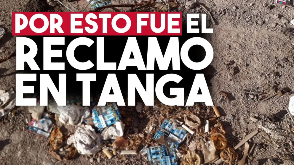 Con esto se encuentran a diario los vecinos de calle Córdoba y Güemes