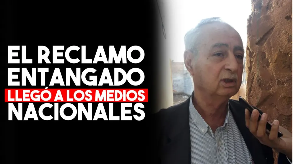 El hombre entangado llegó a los medios nacionales