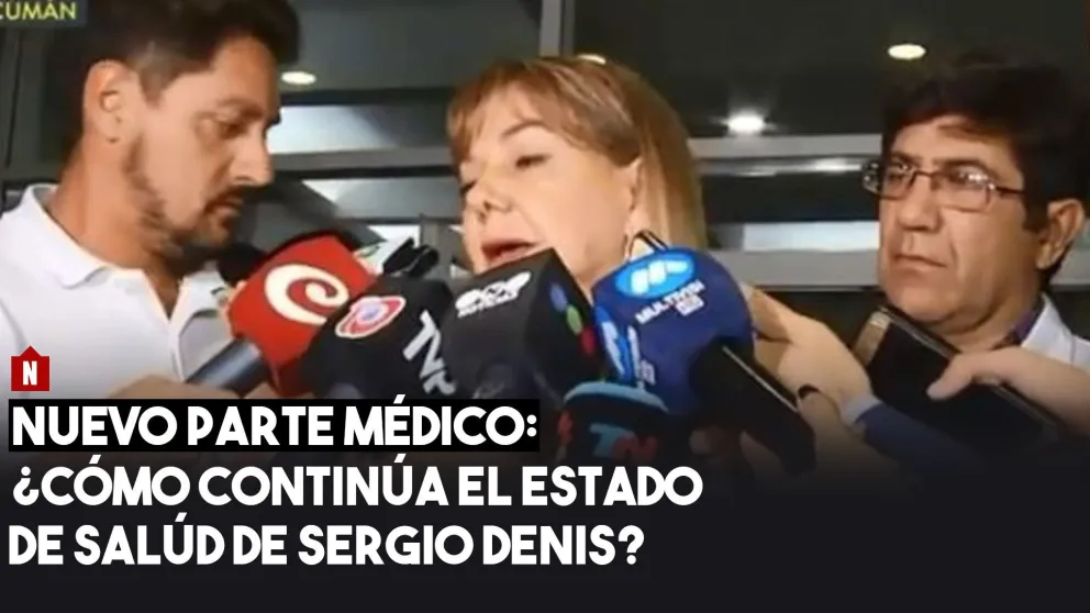 Nuevo parte médico de Sergio Denis: "Sigue en estado crítico con mínimas mejorías"