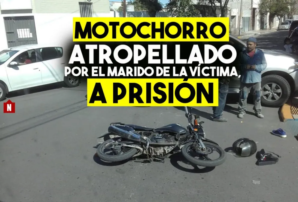 Irá a prisión el motochorro que fue atropellado por el marido de la víctima