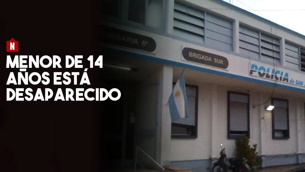 Buscan a un menor de 14 años que está desaparecido