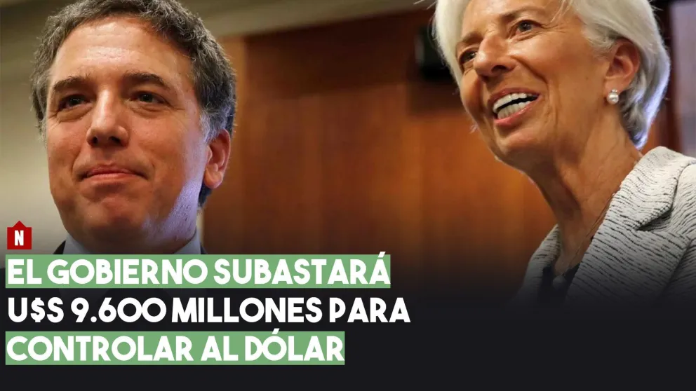 El Gobierno subastará u$s 9.600 millones para controlar al dólar